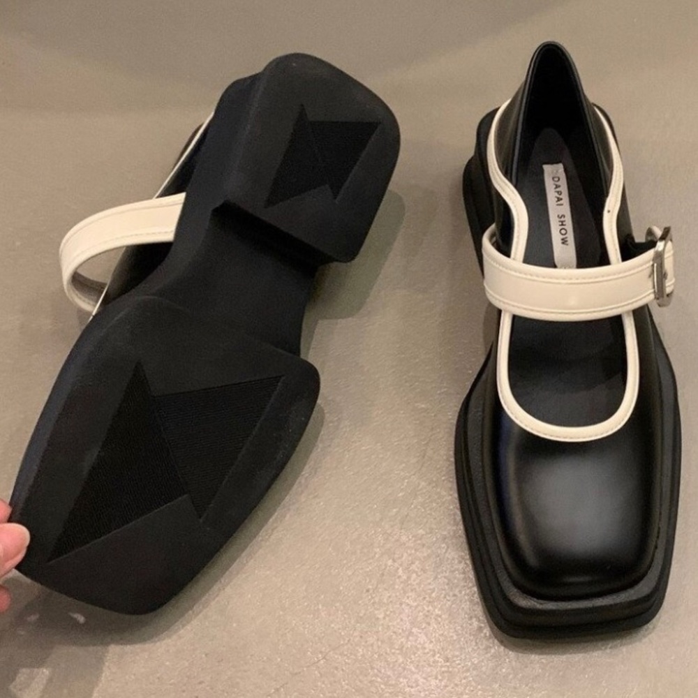 Black platform Loafers